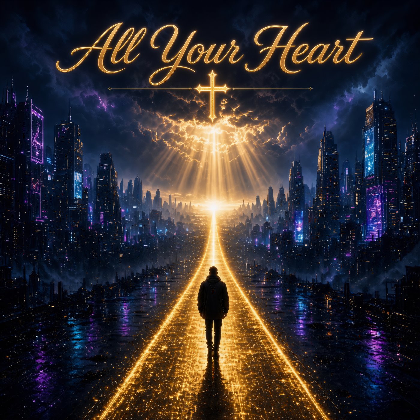 All Your Heart album cover art by TruckMeta Matthew Webber