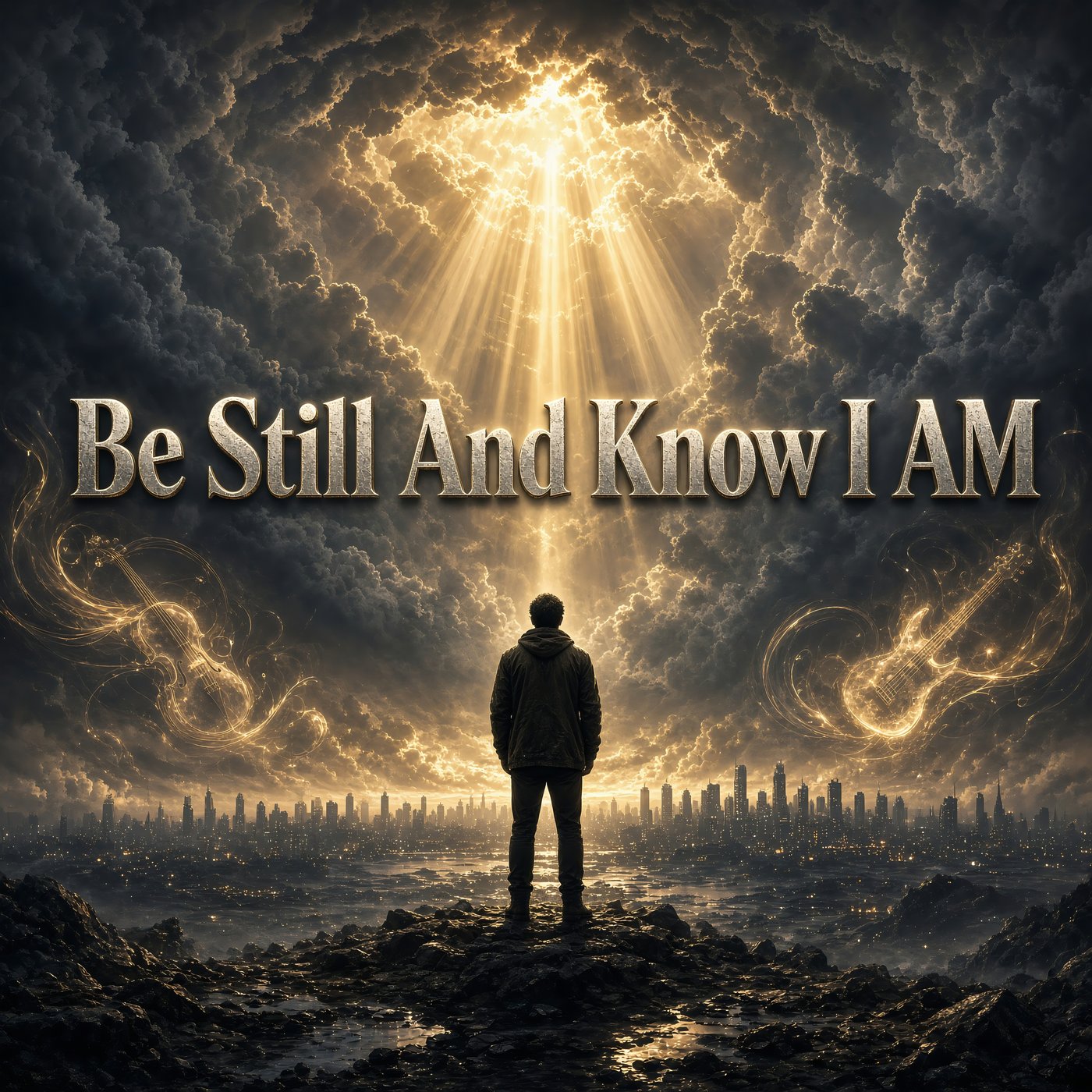 Be Still And Know I AM album cover art by TruckMeta Matthew Webber