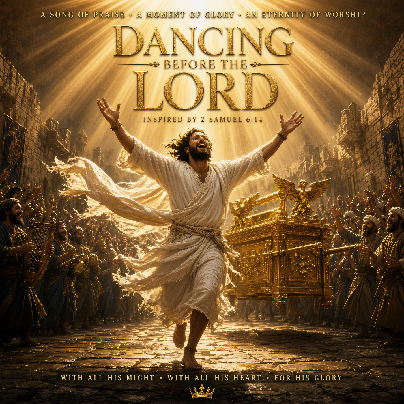 Dancing Before The Lord album cover art by TruckMeta Matthew Webber