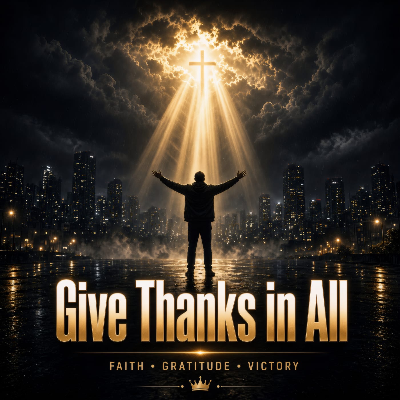Give Thanks in All album cover art by TruckMeta Matthew Webber