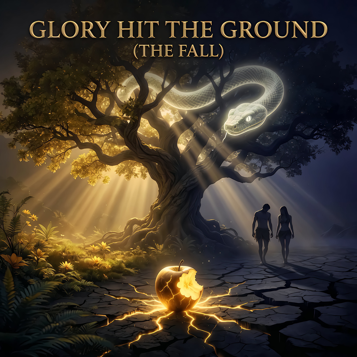 Glory Hit The Ground (The Fall) album cover art by TruckMeta Matthew Webber
