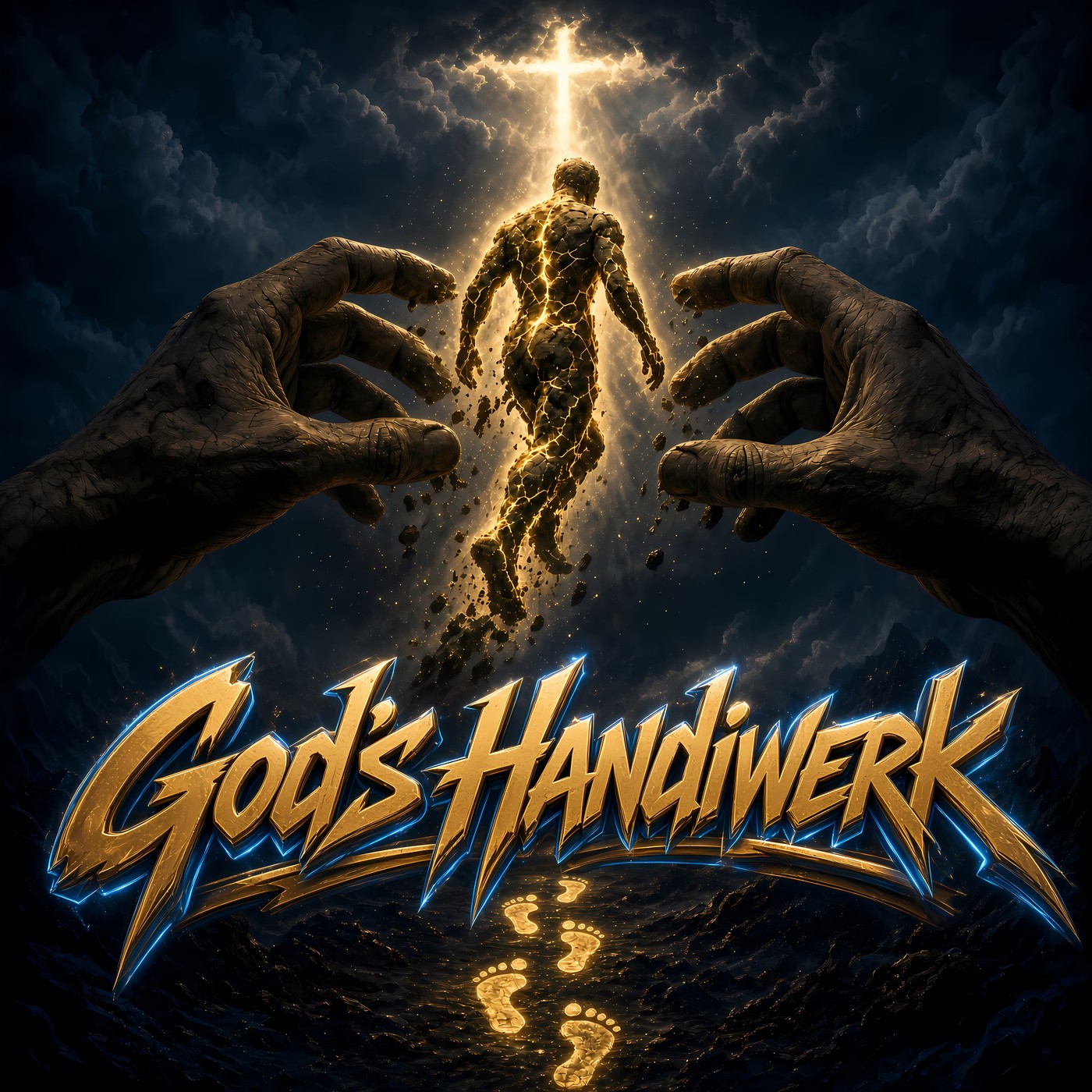 God's Handiwerk album cover art by TruckMeta Matthew Webber