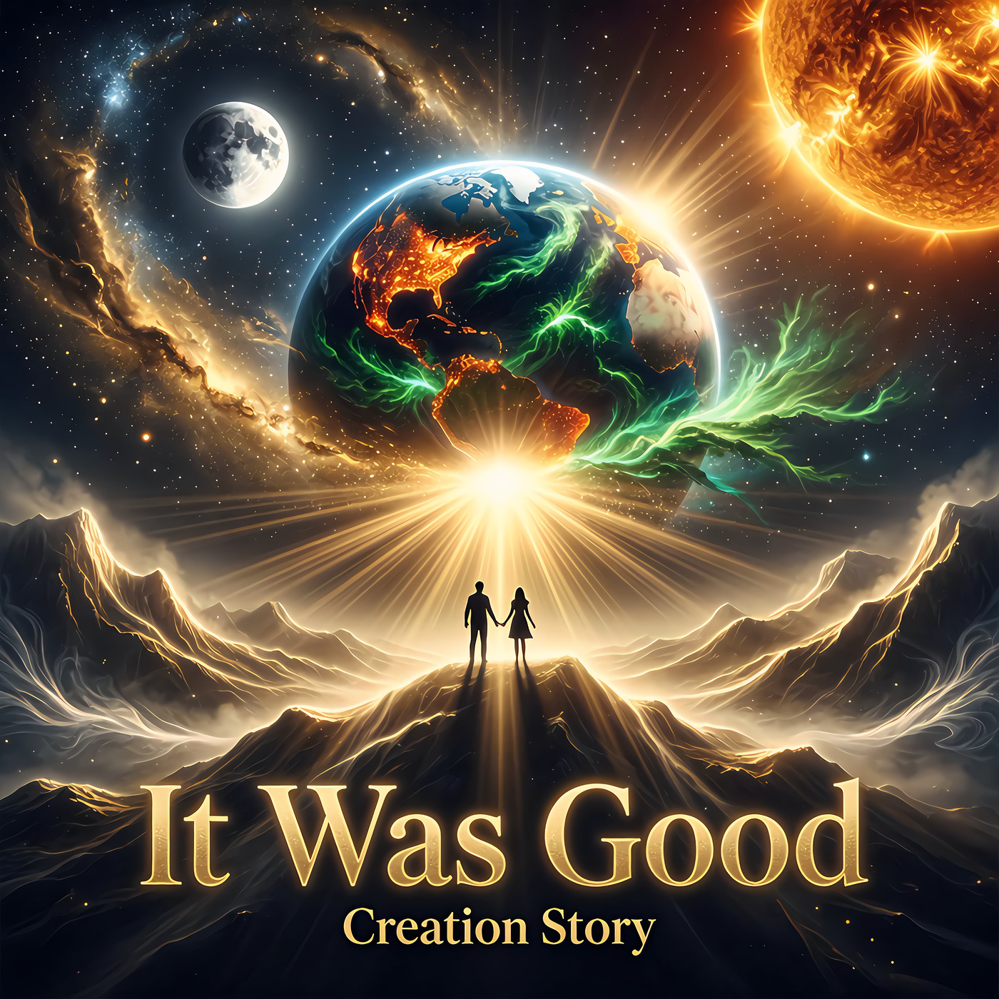 It Was Good (Creation Story) album cover art by TruckMeta Matthew Webber