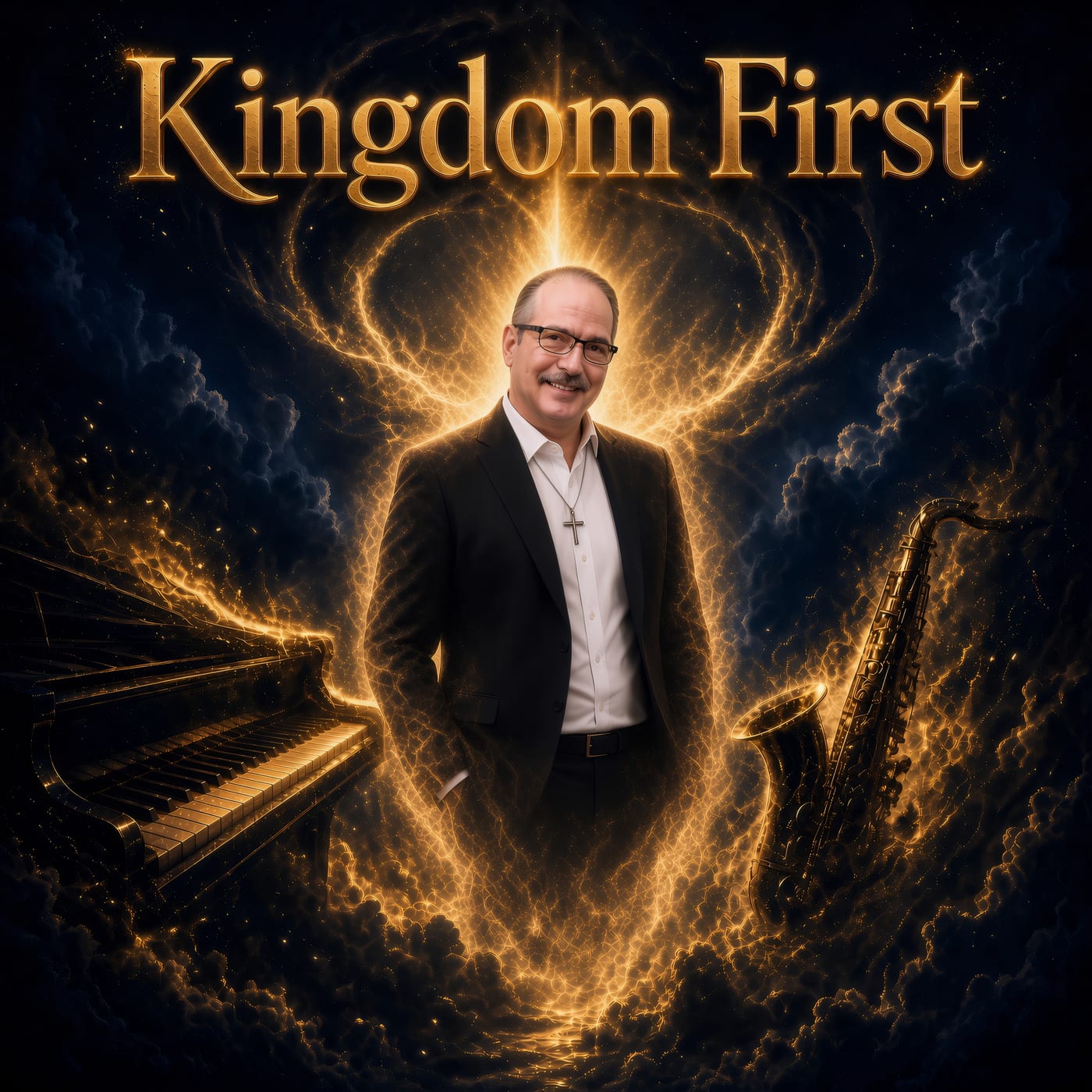 Kingdom First album cover art by TruckMeta Matthew Webber