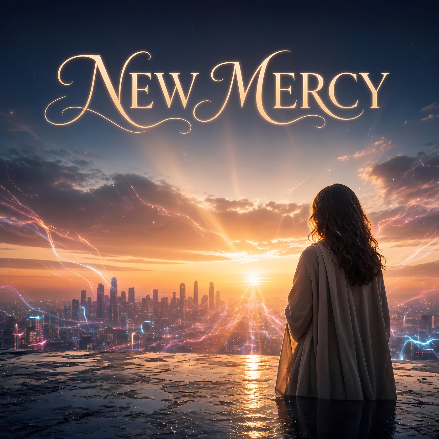 New Mercy album cover art by TruckMeta Matthew Webber