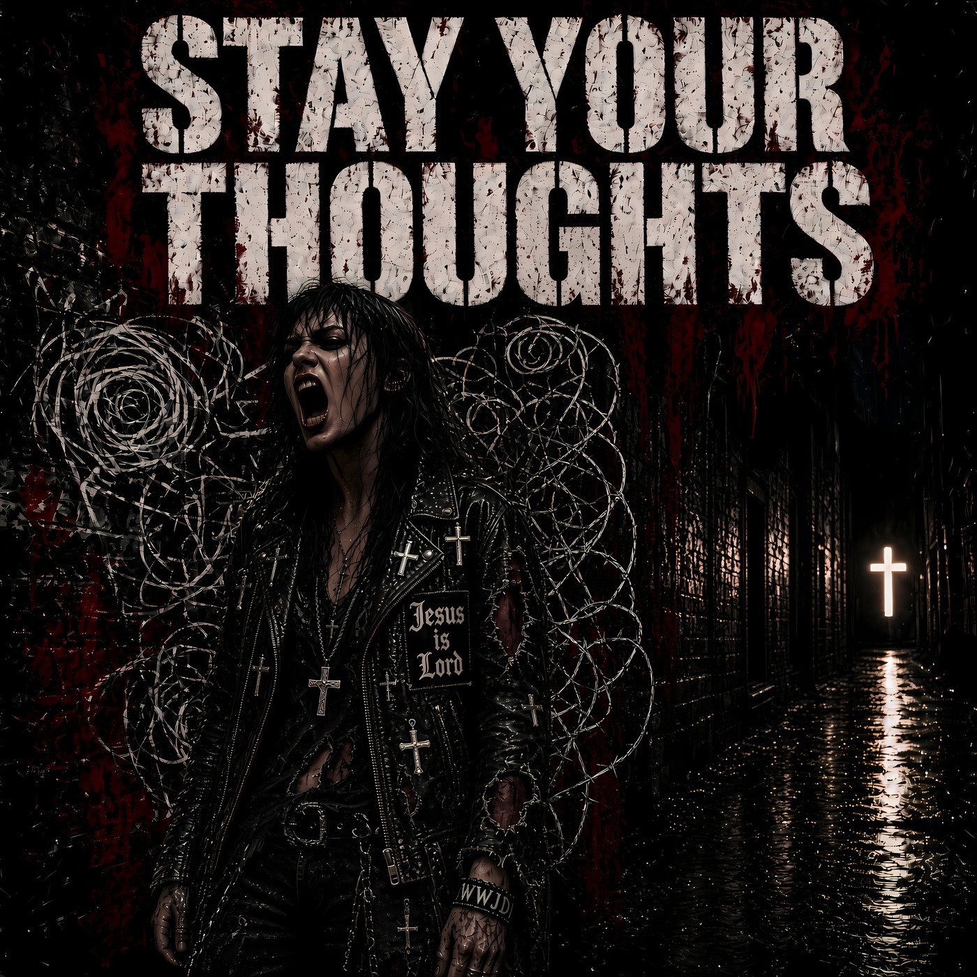 Stay Your Thoughts album cover art by TruckMeta Matthew Webber