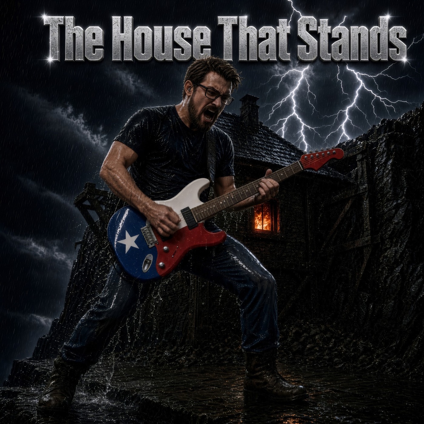 The House That Stands album cover art by TruckMeta Matthew Webber